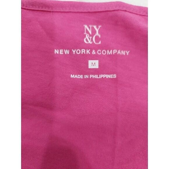 New York and Company Pink Tank Top - Picture 3 of 8